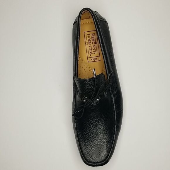 🆕️Men classic Black Loafers tie driver NWT - Picture 3 of 9